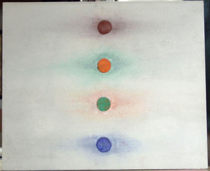 1996, 53,5×64,5 cm, sololit, akryl, pastely, sig.