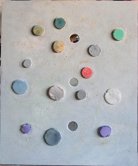 1997, 53,5×44,5 cm, sololit, pastely, akryl, sig.