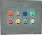 1998, 2003, 2007, 53,5×64,5 cm, sololit, akryl, pastely, tužka, sig., soukr. sb.