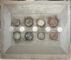 1998, 2003, 53,5×64,5 cm, sololit, pastely, akryl, tužka, sig.