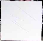 1970, 32,5×32,5 cm, plátno, akryl, provázky, sig., soukr. sb. 20
