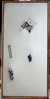 1972, 49,5×24,5 cm, dřevo, kov, umělohmotná fólie, ferit, sig., 3