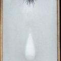 1972, 49,5×24,5 cm, dřevo, kov, umělohmotná fólie, ferit, sig., 7,  GMU Roudnice nad Labem
