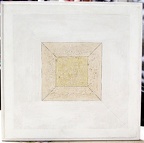 1975, 35×35 cm, dřevotříska, sololit, akronex. tužka, sig. 
