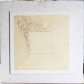 1975, 45,5×45,5 cm, dřevotříska, sololit, akronex. tužka, sig., soukr. sb. 35