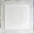 1975, 47×47 cm, dřevotříska, sololit, akronex. tužka, sig.