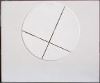 1998, 51×64 cm, sololit, akryl, zrcadlo, Paralela B, sig., soukr. sb. 63