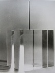 1974, 10×10×2 cm (2×), plexisklo, kov, nesig. B