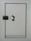 1971-72, 49,5×29×12 cm, plexisklo, dřevo, kov, ferity, Magnetické skříně, sig., soukr.sb.183