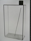 1971-72, 49,5×29×12 cm, plexisklo, dřevo, kov, ferity, Museum Kampa