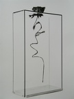 1971-72, 49,5×29×12 cm, plexisklo, dřevo, kov, ferity, Magnetické skříně, sig., GMUO