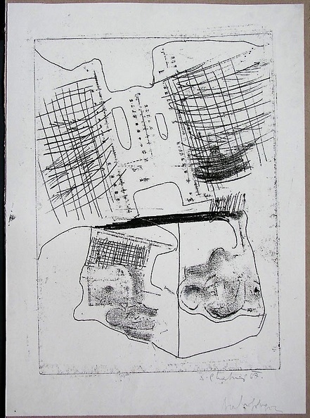 1967, 410×300 mm, tiskařská barva, papír, sig.
