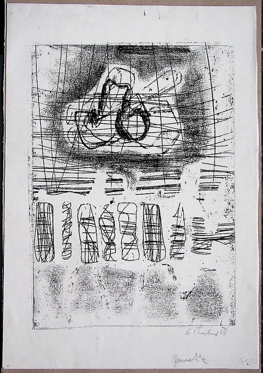 1967, 410×300 mm, tiskařská barva, papír, sig.