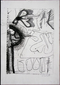 1966, 410×300 mm, tiskařská barva, papír, sig.