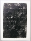 1965, 400×260 cm, kolážová grafika, tiskařská barva, papír, sig.