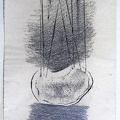 1966, 320×240 mm, frotáž grafitem, papír, sig.