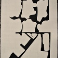 1966, 520×350 mm, reliéfní tisk, tiskařská barva, papír, kolážová grafika, sig.