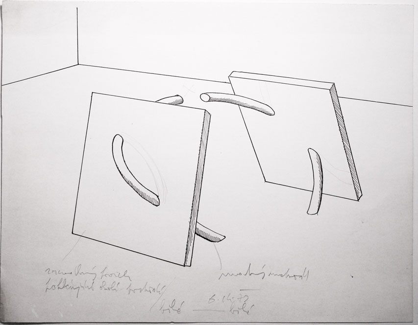 1972, 250×320 mm, tužka, papír, sig.