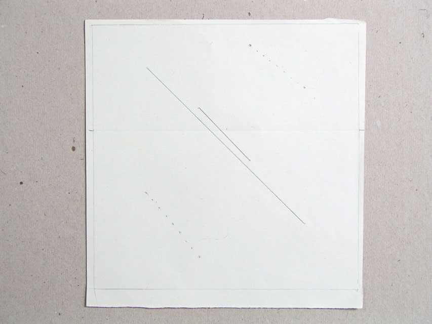 skicy 1968-75, tužka, papír